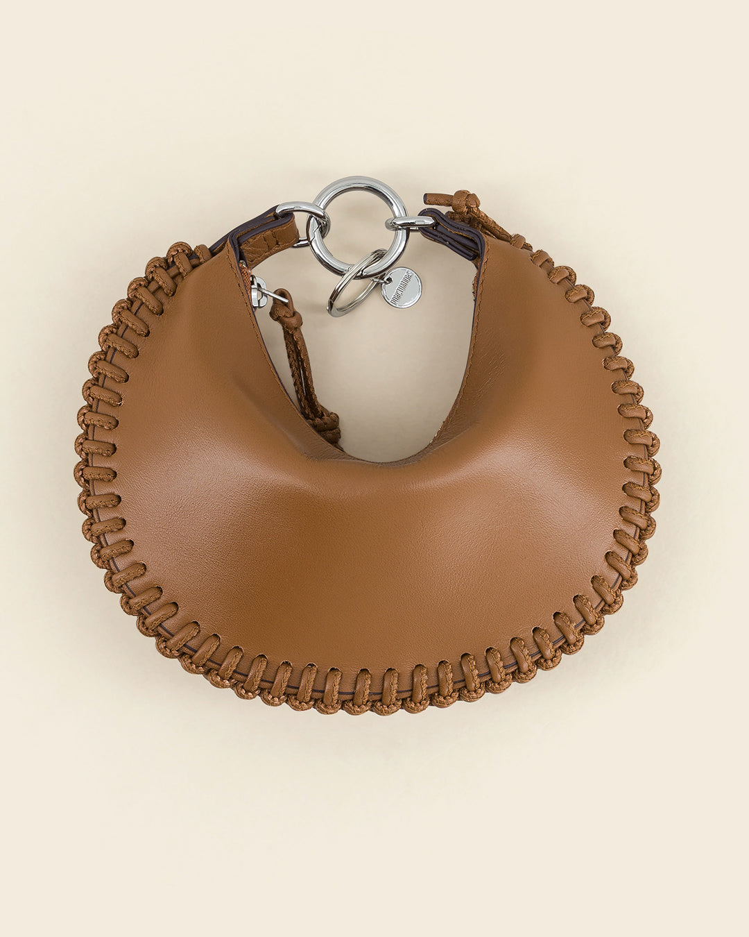 LUKY - charm's / porte monnaies - en cuir de veau Ambre Ponctuations