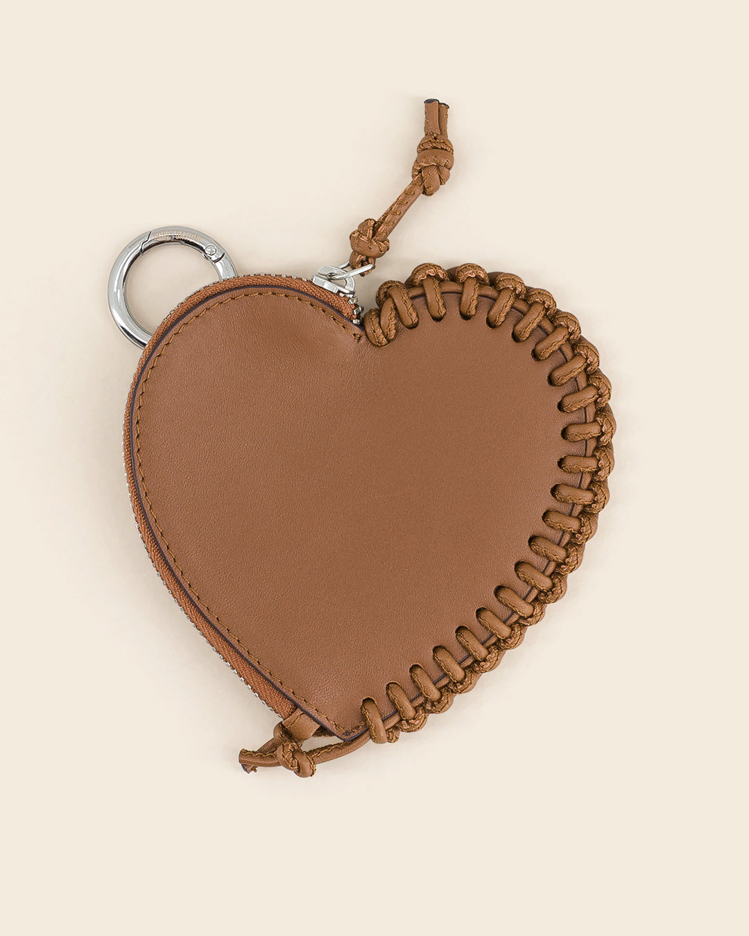 SHINZO - charm's / porte monnaies - en cuir de veau AMBER PONCTUATIONS